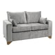 thumbnail image 3 of Sofa Stefanny En Felpa Gris Claro, 3 of 3