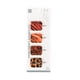 thumbnail image 1 of Perchero Diseño Adhesivo Naranja 6 5*4cm, 1 of 2