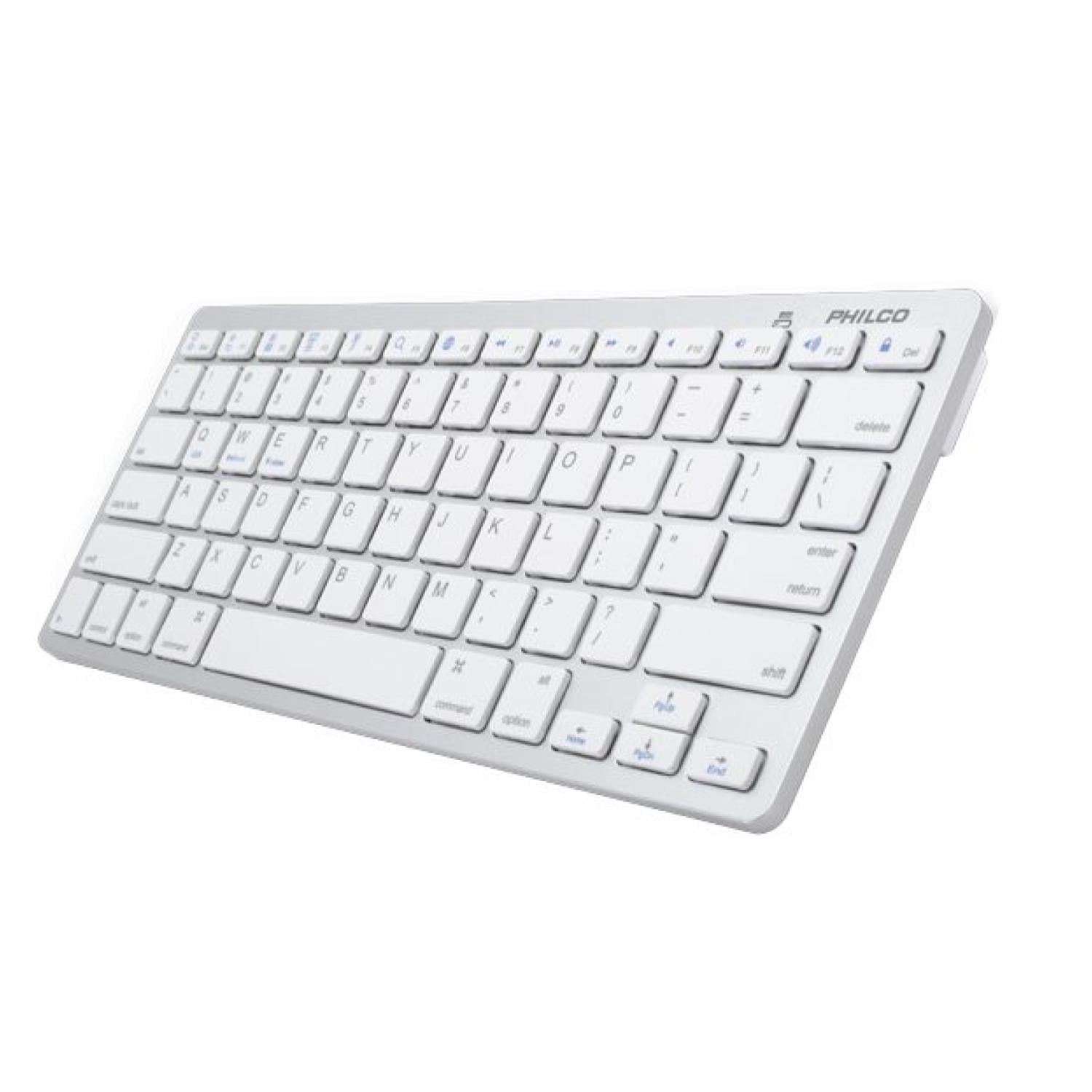 Philco - Teclado Inalambrico Para Apple 78 Teclas Blanco