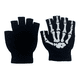thumbnail image 4 of Guantes Sin Dedos Tácticos Calavera - Bicicleta Moto Gym Unisex, 4 of 6
