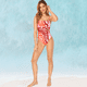 thumbnail image 3 of Traje De Baño Print Classic Control De Abdomen Chamela XL, 3 of 4