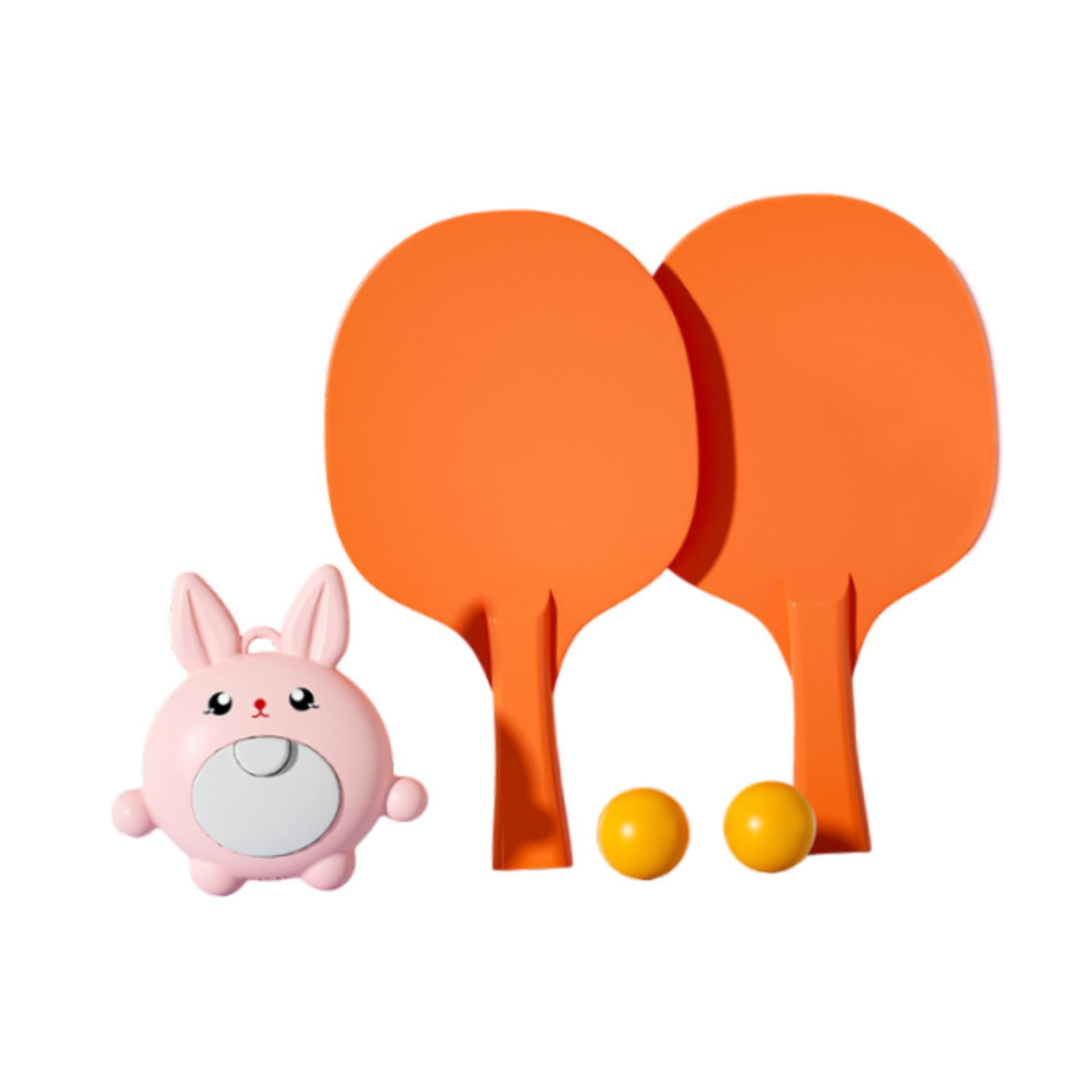 Ioensy - Juguete Interactivo Colgante Para Entrenar Tenis De Mesa Para Niños En Interiores, Color Rosa