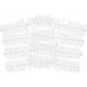 thumbnail image 1 of Letras para Pizarra de Fieltro Veskaoty 294 Piezas, 1 of 3