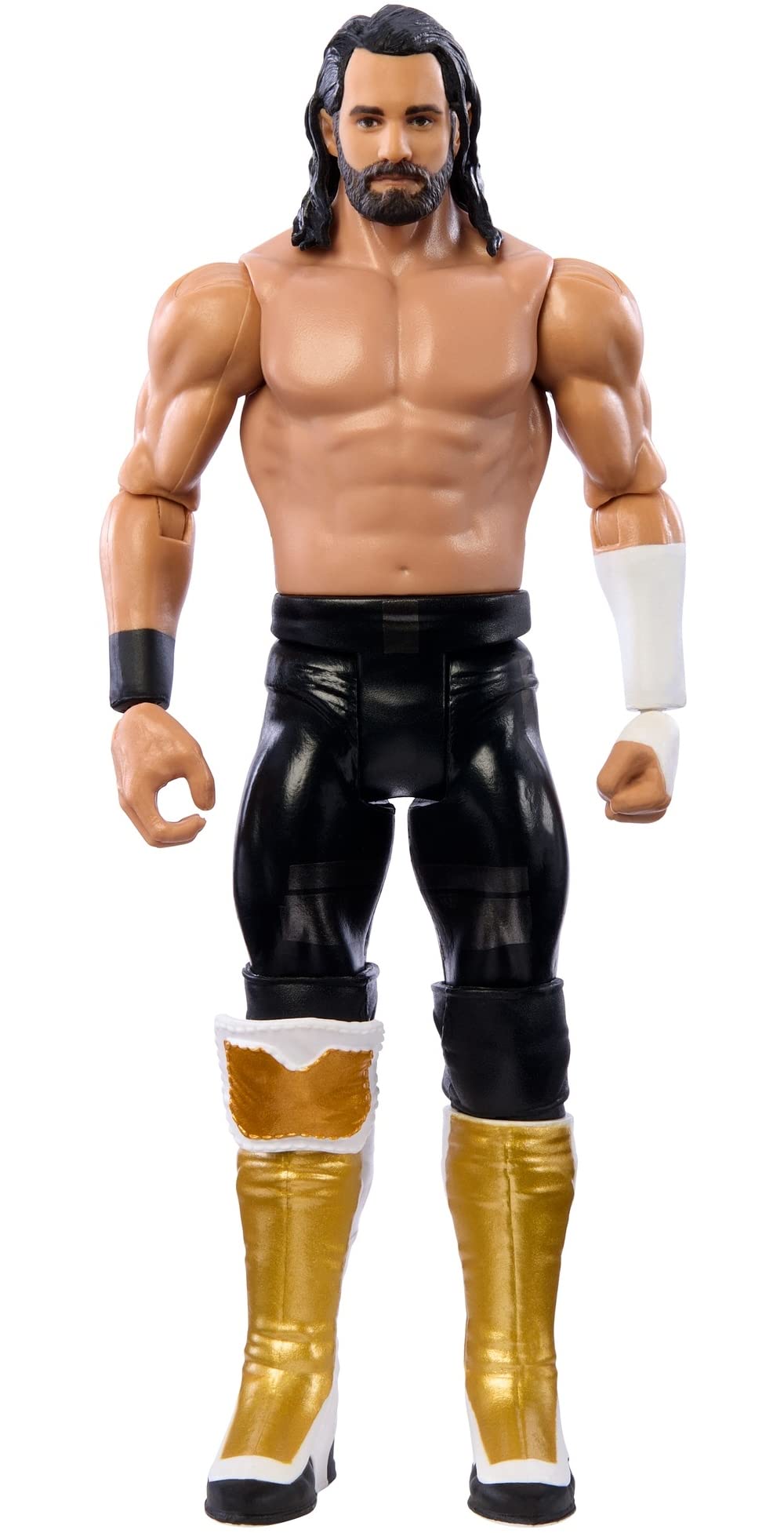 Figura De Acción Mattel Wwe Seth Rollins Basic De 15 Cm Con 10 Puntos