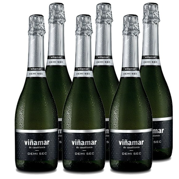 Pack 6 Viñamar Demisec 750cc