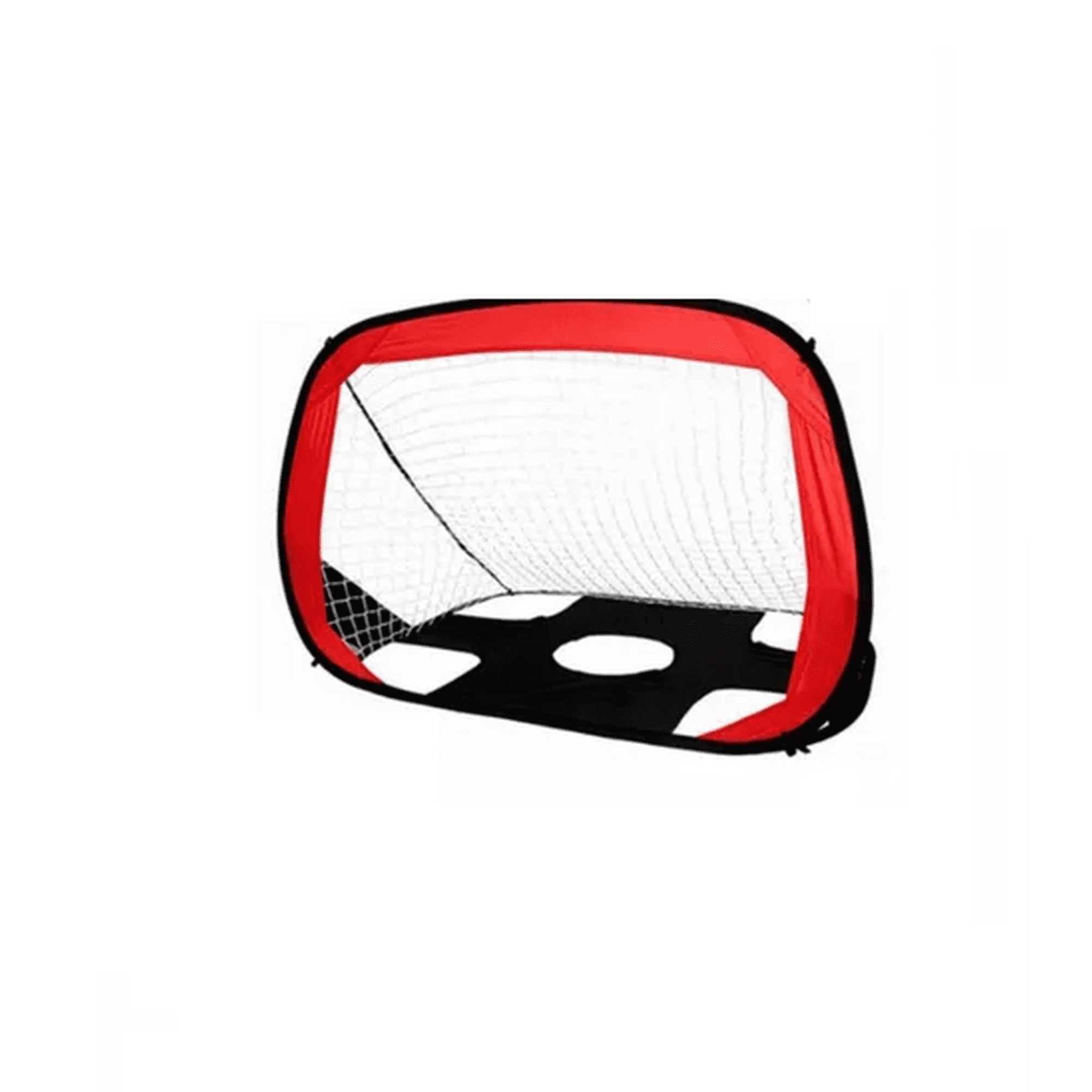 Genérico - Portería Arco De Fútbol 5 Tiros, Doble Uso Entrenamiento Negro