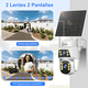 thumbnail image 3 of ATSG Cámara Solar Externa 2K Doble Lente 360° IP66 Pro, 3 of 3
