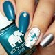 thumbnail image 5 of ella+mila Profesional, Secado Rápido, Duradero y Resistente a Astilladuras Esmalte de Uñas Azul (Bajo el Mar - 13 ml), 5 of 6