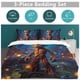 thumbnail image 5 of GrootCartoon Collection 3-Piece Comforter Set, Personalized Bedding Decor for Kids And Teens Bed Sheets, 5 of 5
