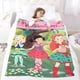 thumbnail image 5 of Wellie Wishers anti-pilling, suave, ligera, esponjosa y acogedora de lujo para hogar y cocina – Perfecta para niños y adultos, 100 x 150 cm, 5 of 6