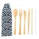 thumbnail image 1 of Cubiertos biodegradables, set de 6 utensilios Olas, 1 of 2