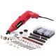 thumbnail image 1 of Kit de Herramienta Rotativa Hi-Spec 130W con 121 Accesorios 120V, 1 of 7
