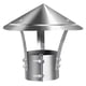 thumbnail image 4 of Tapa De Chimenea Con Parte Superior Cónica, Cubierta De Chimenea De Acero Inoxidable Para Hogar Y Jardín, Estilo B, 4 of 5