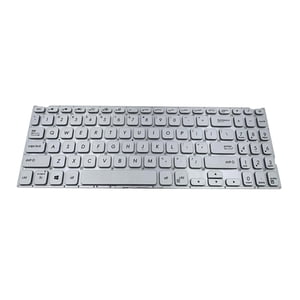 Bothyi - Teclado De Computadora Portátil Con Diseño De Ee. Uu. Para Vivobook 15 X512 V5000 Plata