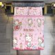 thumbnail image 1 of Hello Kitty Bear Bedding Set for Girls Kids Teen Tween Ultra Soft Microfiber Comforter Set Twin Size with 3-Pieces Comforters Bed Sets Bedroom Decor Bed Sheets, 1 of 5
