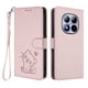 thumbnail image 1 of Funda Volteable tipo Billetera con Correa para Xiaomi POCO M8 Pro 5G, Rosa, 1 of 6