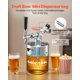thumbnail image 4 of Mini Barril VEVOR 64 oz Acero Inoxidable con Growler Presurizado, 4 of 9