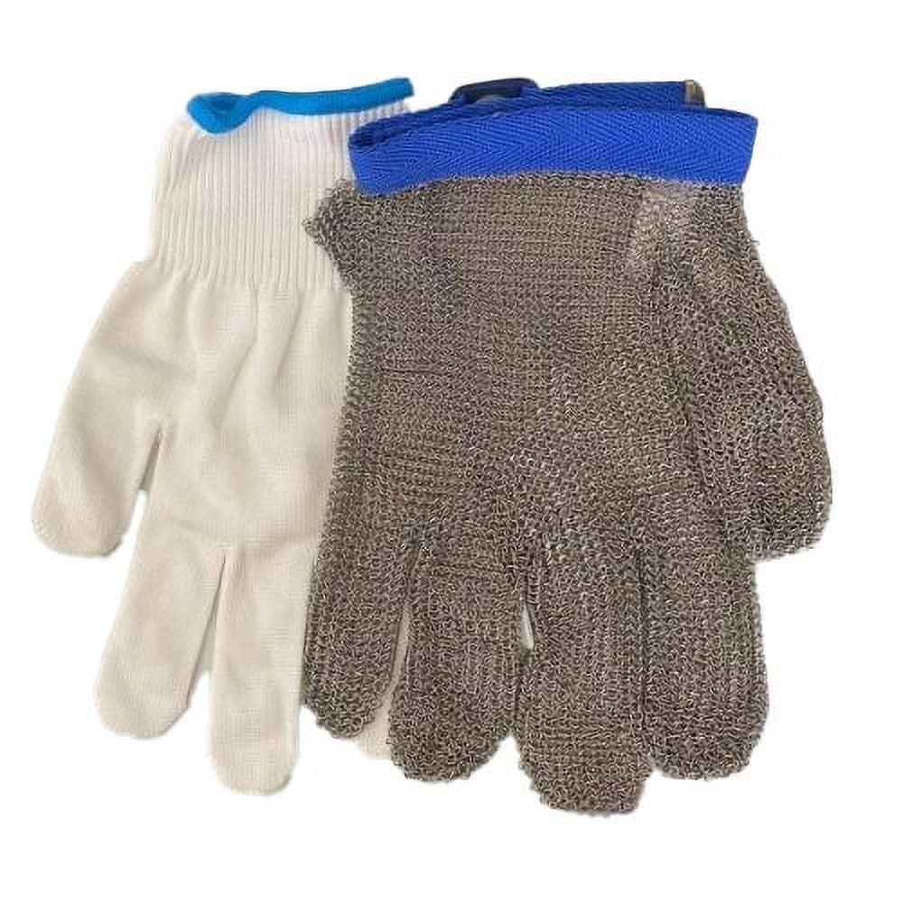 Dechef - Guante Anticorte Acero Inoxidable Talla S