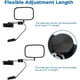 thumbnail image 2 of Kit Extensor Espejo Remolque AUTOVIC Aluminio Ford F150 F250 F350 19801996, 2 of 2