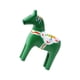 thumbnail image 2 of Adorno De Caballo Dala De Madera, Pintura A Color Para Coleccionar, Decoración Del Hogar, Recuerdo Verde, 2 of 5