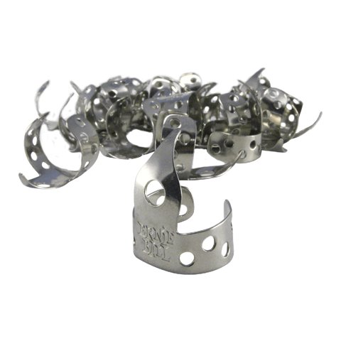 Set De Uñetas Dedo Ernie Ball 24 Unidades, P09220 Plateado 7