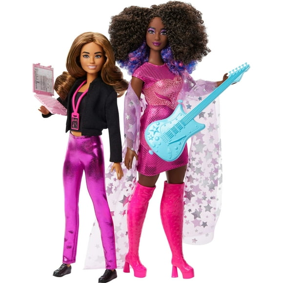 Set Muñecas Barbie Careers Carrera del Año Music Star y Tour Manager