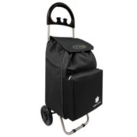 Carry All - Carrito De Compras Plegable Glasgow 47 Litros Black