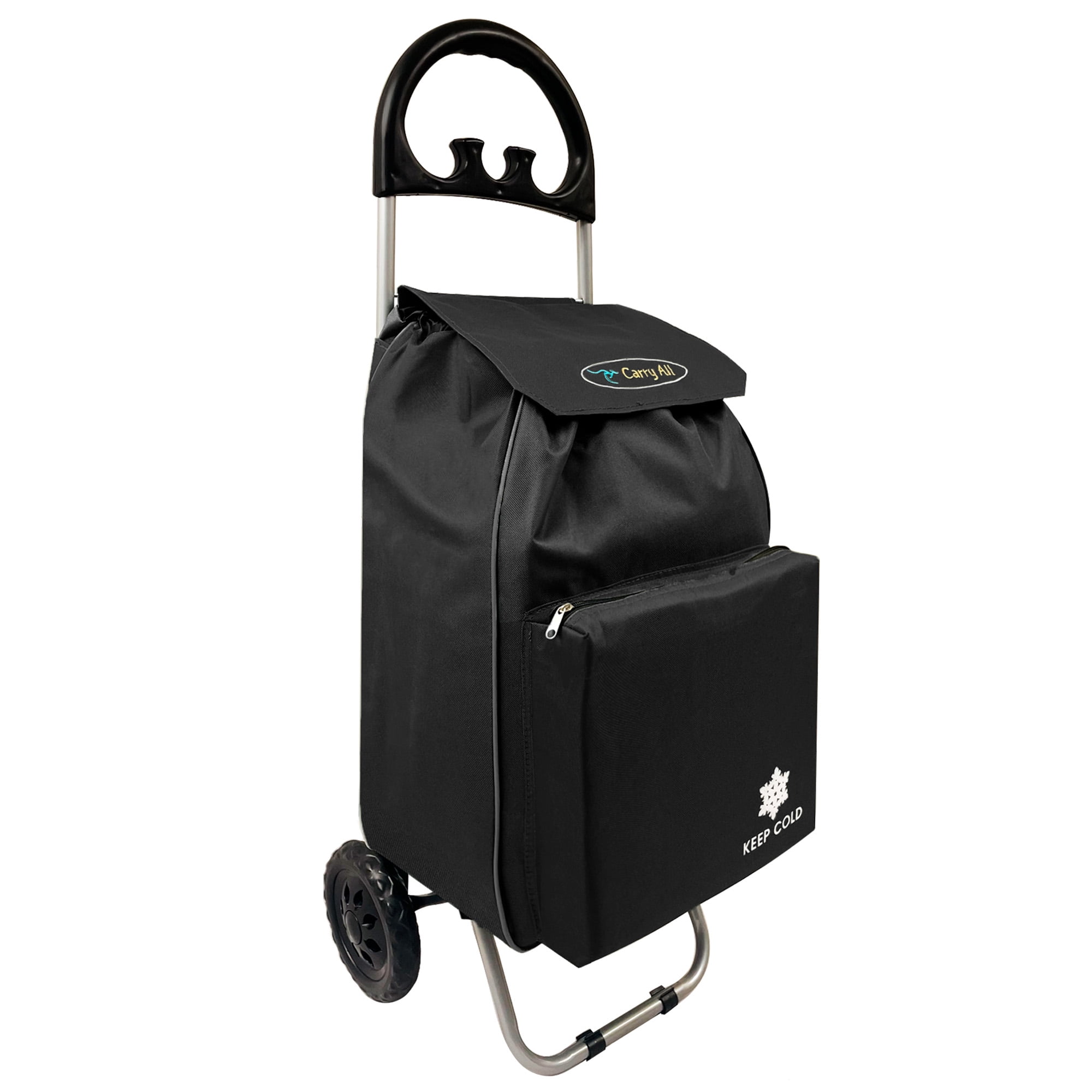 Carry All - Carrito De Compras Plegable Glasgow 47 Litros Black