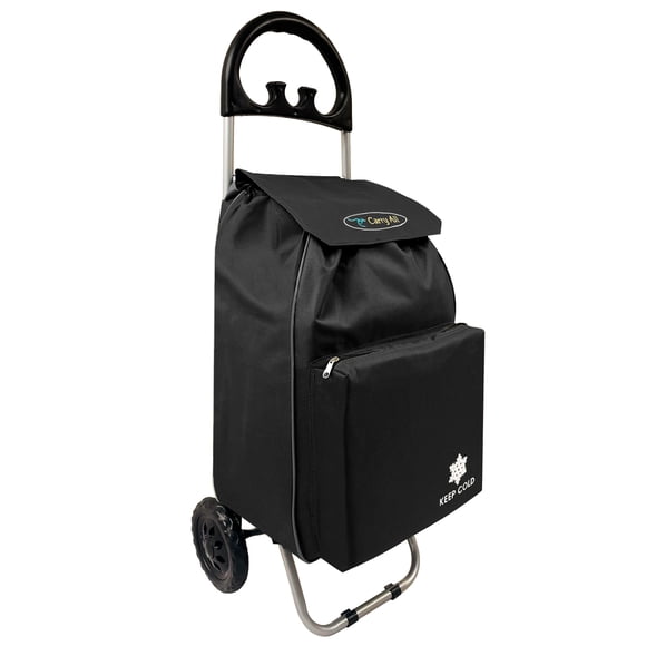 Carrito De Compras Plegable Glasgow 47 Litros Black
