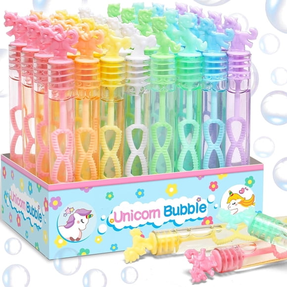 Varitas de Burbujas Cawiew Unicornio, 32 Unidades, 4.2 in