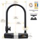 thumbnail image 2 of Candado en U para bicicleta con cable a través de Velo Heavy Duty Bike Lock, 2 of 9