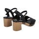 thumbnail image 4 of Sandalia Mujer Negro Verona Police, 4 of 6