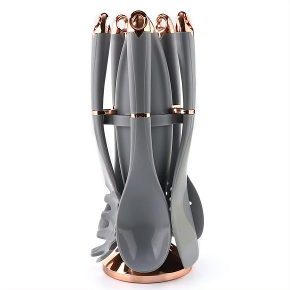 Juego De Utensilios De Cocina De 6 Piezas Con Base Giratoria