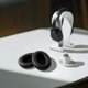 thumbnail image 5 of Almohadillas kwmobile compatibles con auriculares Mpow 059 x2, color negro, 5 of 8