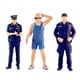 thumbnail image 2 of 3 Piezas 1/64 Figuras De Policías Y Hombres Diseño Proyectos De Bricolaje Decoración De Figuras De Resina, 2 of 3