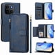 thumbnail image 3 of FOXDOCK Funda Tipo Cartera para Realme P4 Cuero PU con Cremallera y Correa de Muñeca, Ranuras para Tarjetas, Soporte Plegable, Cierre Magnético, 3 of 5