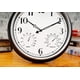 thumbnail image 3 of Reloj De Pared De 40 Cm Impermeable Con Termómetro E Higrómetro, 3 of 7