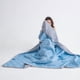 thumbnail image 1 of Xiao Hua Edredones azules de verano, edredón fino de 70*100 cm, colcha ligera para verano, transpirable, fresca y cómoda, edredón suave y cómodo para la cama, 1 pieza., 1 of 3