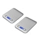 thumbnail image 1 of Escala De Envío Digital De 2 Piezas Panel De Acero Inoxidable Escala Postal Portátil Precisa De 5kg 1g Para Paquetes Pequeñas Empresas Cocina Alimentos Hechos A Mano Líquidos Y Bout, 1 of 3