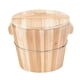 thumbnail image 5 of Vaporera De Madera Para Arroz, Recipiente Para Almacenar Arroz Para Hacer Albóndigas, Restaurante, Hogar, Tamaño Mediano, 5 of 5