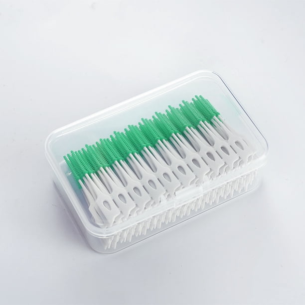 Get 160pcs of Soft Silicone Interdental Brushes Dental Picks for Effective Teeth Cleaning and Oral Care
