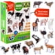 thumbnail image 1 of Magdum 16 imanes para nevera con forma de animales de granja para niños pequeños, 1 of 9