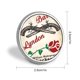 thumbnail image 2 of Barry Lyndon-Theme Round Button Badge: Premium Metal Construction, Ideal for High-End Events 2.8 cm, 2 of 6