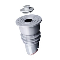 Bothyi - Tapón De Sellado Para Tubería De Drenaje, Cubierta De Sellado Para Tubería De Alcantarillado Para Lavadora De Cocina, 53 X 78 Mm