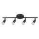 thumbnail image 1 of Iluminación Track Lighting Globe Electric Payton de 4 luces, color negro mate, 1 of 8