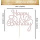 thumbnail image 3 of Decoración para tartas EONNCNT con purpurina de feliz cumpleaños en oro rosa, 3 of 6