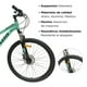 thumbnail image 5 of Bicicleta Mountain Bike W Force Turquesa Aro 27.5 Atletis, 5 of 7