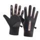 thumbnail image 4 of Guantes De Invierno, Manoplas Calentadoras De Manos Para Actividades Al Aire Libre, Motociclismo, Ciclismo, Para Hombre, Sin Cordones, Color Gris Y Rosa, 4 of 5