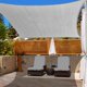 thumbnail image 1 of Vela de sombra Shade&Beyond 488x488 cm, curvada, gris claro, 1 of 7