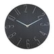 thumbnail image 1 of Hanging Clocks Non Ticking Silent Simple 12 Inch Wall Clock for , Negro, 1 of 5